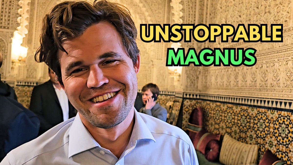 Magnus Carlsen gives his initial take on the Casablanca variant of chess - 'It was fun', says Magnus after scoring two powerful wins over Vishy Anand and Hikaru Nakamura. Full interview: youtube.com/watch?v=9U1S7-…