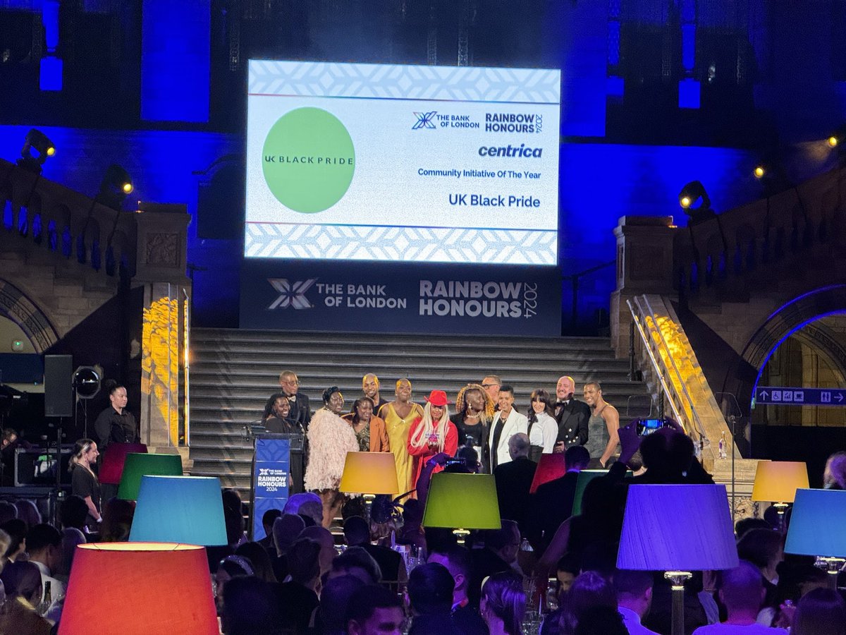 Sarbat LGBT+ Sikhs (@sarbatsikhs) on Twitter photo A massive congratulations to <a href="/ukblackpride/">UK BLACK PRIDE</a> for winning the Community Initiative Of The Year award at the Bank of London Rainbow Honours <a href="/RainbowHonours/">Rainbow Honours</a> <a href="/NHM_London/">Natural History Museum</a> yesterday. It was an absolute honour to be nominated alongside such amazing organisations. 🙏🏽 A massive congratulations to <a href="/ukblackpride/">UK BLACK PRIDE</a> for winning the Community Initiative Of The Year award at the Bank of London Rainbow Honours <a href="/RainbowHonours/">Rainbow Honours</a> <a href="/NHM_London/">Natural History Museum</a> yesterday. It was an absolute honour to be nominated alongside such amazing organisations. 🙏🏽