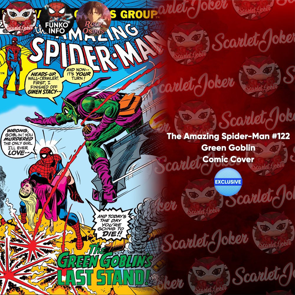 Coming VERY Soon - Exclusive Green Goblin The Amazing Spider-Man #122 Comic Cover! #spiderman