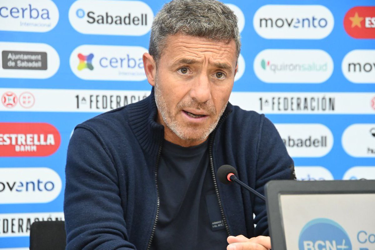 📡 Les declaracions d’Óscar Cano després del #SabadellPonfe:

🎙️ “Hem controlat molt bé les coses i no ens hem deixat anar. Hem marcat ràpid després de l’expulsió i hem gestionat molt bé el marcador”

#EscollimElSabadell