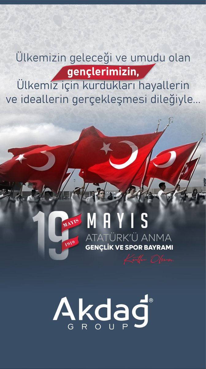 Ülkemizin geleceği ve umudu olan gençlerimizin, Ülkemiz için kurdukları hayallerin ve ideallerin gerçekleşmesi dileğiyle... #19mayıs #gençlik #spor #bayramı