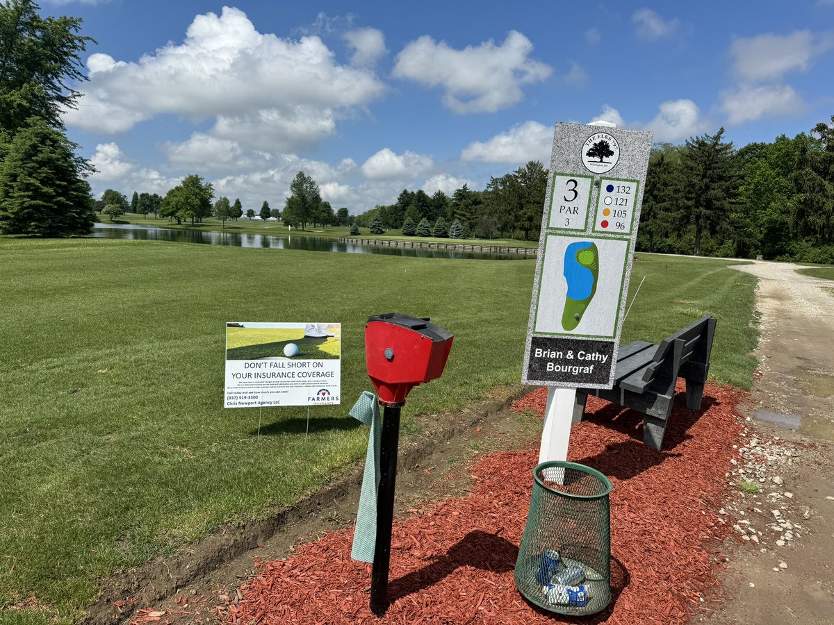 Jaevin21's tweet image. Thanks to everyone who sponsored a hole!!