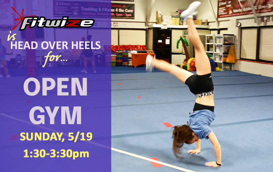 Join us Sunday, 5/19 for OPEN GYM from 1:30-3:30pm!🤸‍♀️To participate, register online up until 12pm on 5/19 for $25, or onsite for $30. A liability waiver must be on file at our facility. Come master your next skill!

campscui.active.com/orgs/Fitwize4K…
#tumbling #opengym #fitwize4kidsashburn