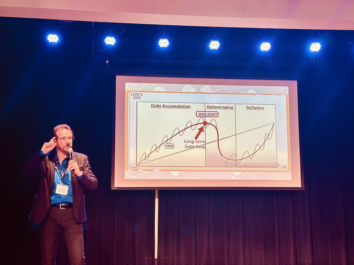 bradmillscan's tweet image. One of the best presentations at the Canadian #Bitcoin Conference was from financial historian @TheELongWave who is confident economic winter is coming in Canada.

His message: Bitcoiners better get prepared to start having a LOT more conversations with Canadians about BTC.