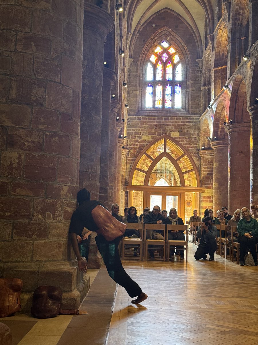 OrkneyDance's tweet photo. Hosting the amazing Fleur Darkin and her piece My Muses Take Care Of Me was an amazing experience 

Thank you

#mymusestakecareofme #fleurdarkin  #stmagnuscathedral #moveorkney https://t.co/O6gDrPgkHi