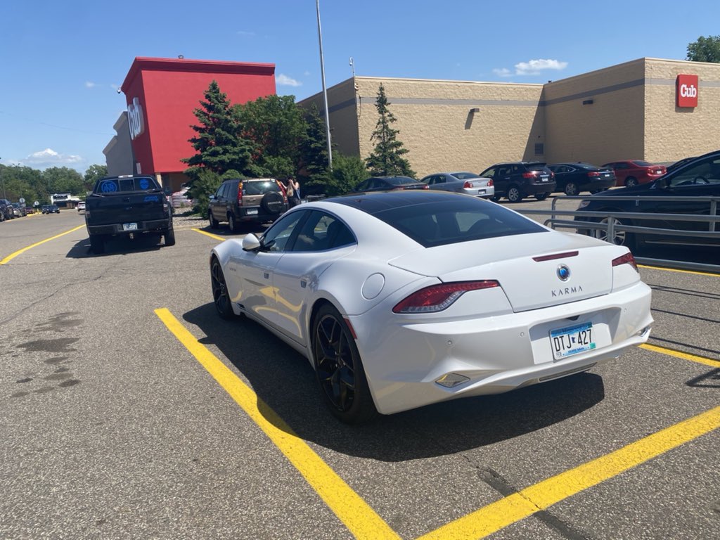 Spotted a Karma Revero at the grocery store just now