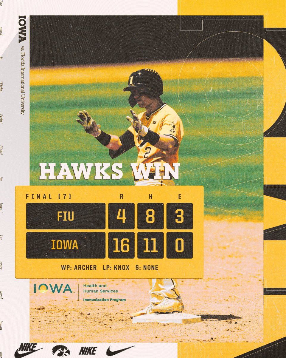 See you in Omaha,  #Hawkeyes 😄