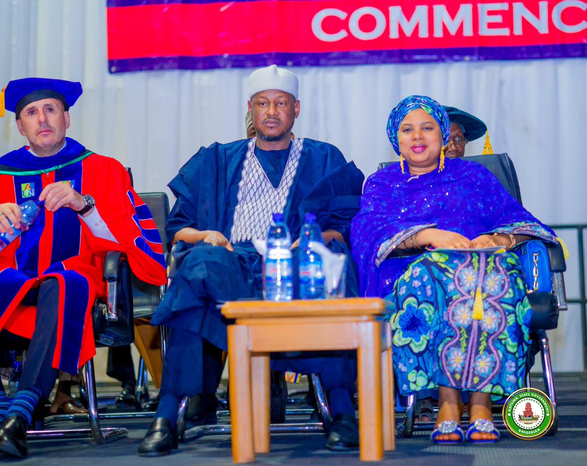 The distinguished presence of Malam Dikko Umaru Radda, the Executive Governor of Katsina State, graced the auspicious occasion of the 2024 Commencement Ceremony at the American University of Nigeria in Yola, Adamawa State. Notably, among the cohort of graduates, Amina Dikko