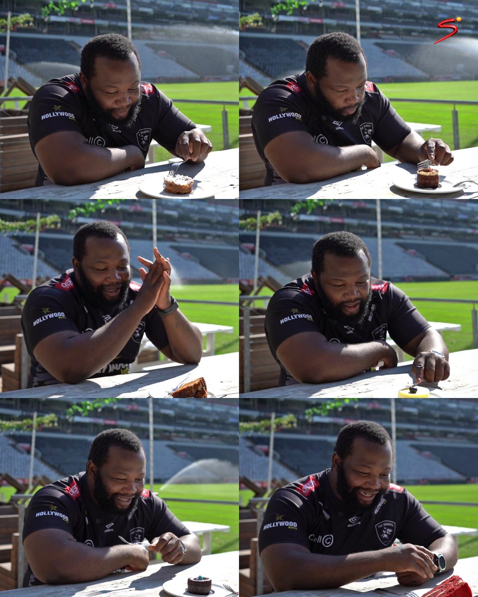 Find someone who looks at you the way @oxnche looks at cake 🥰 He compares his favourite slices to his @SharksRugby teammates 🍰 💻 Available on YouTube