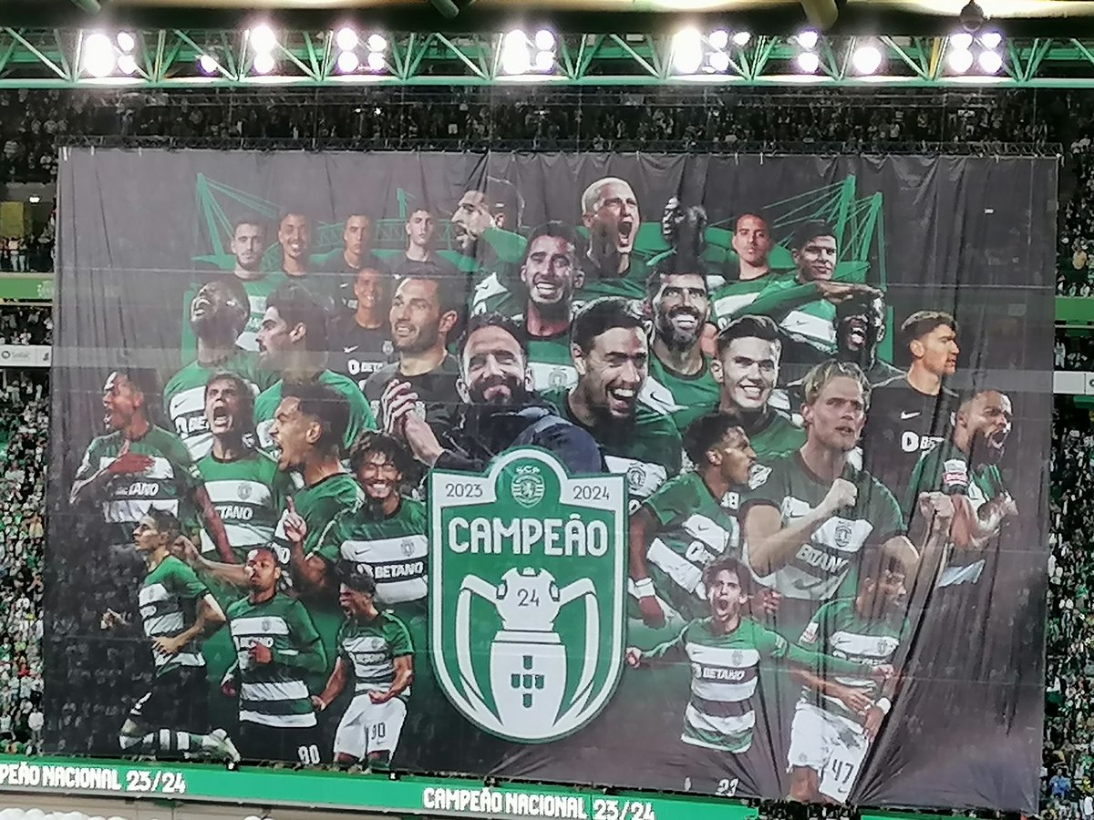 Tarde de muitas emoções! De muitos sorrisos! De muitos abraços! De muitas memórias! Tarde de festa do Grande Sporting! Tarde de comunhão entre as bancadas e o relvado! Não ganharemos sempre, mas este terá de ser o nosso desígnio! Vencer! Este é o caminho! O do Sporting Campeão!