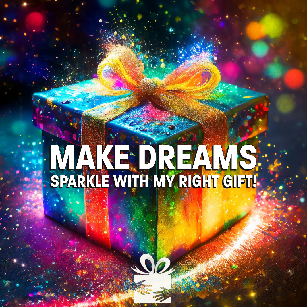 With a sprinkle of kindness, we can turn dreams into reality. Join our platform and let's spread the magic of giving far and wide! 🎁myrightgift.com
#MyRightGift #WishList #DreamSparkle #SpreadMagic