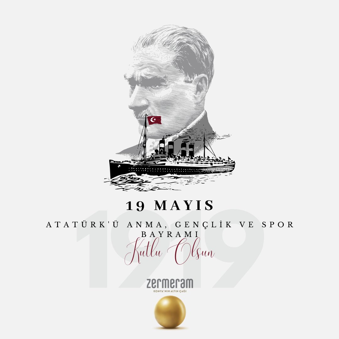 #19Mayıs Atatürk'ü Anma, Gençlik ve Spor Bayramı Kutlu Olsun. 🇹🇷