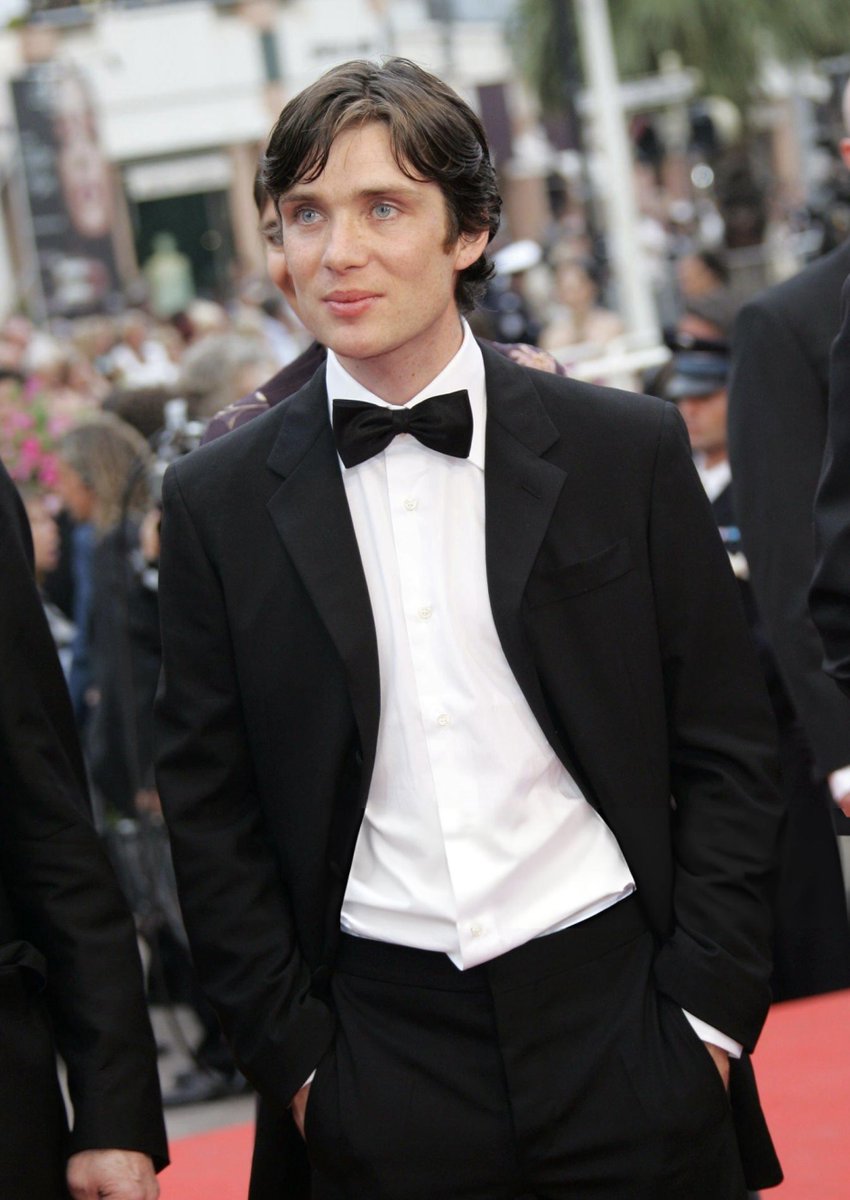 17 years ago today; Cillian at the Cannes Film Festival for The Wind That Shakes The Barley premiere 🤍🤍