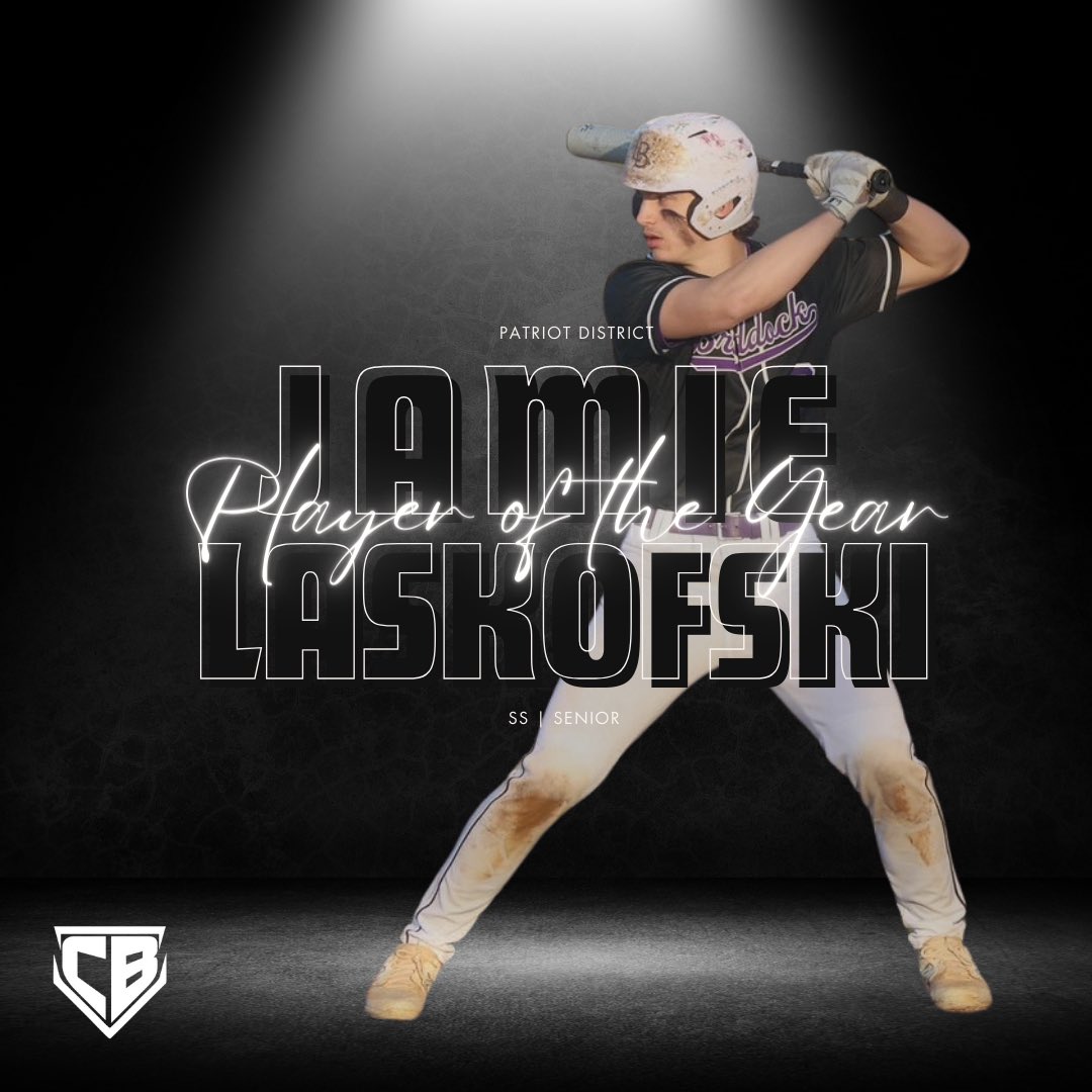 colangelobasbll's tweet image. 🎉⚾️ Congratulations to our guy Jamie Laskofski (@JLaskofski) for being named Patriot District Player of the Year! 🌟 Well deserved recognition for your hard work and dedication on and off the field! 🏆

@PrepBaseballVA 

#playeroftheyear #hardworkpaysoffs #awardsseason