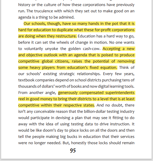 mrhollandsclass's tweet photo. @EducationNC That structure, "the superintendent", is part of the reason our school system looks like it did in 1950. Mentioned it in my book. . . A Fight In The Cafeteria https://t.co/u9AUuFplD5