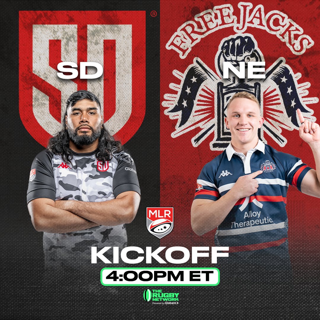 Seriously, don't miss this one 👇🤩 @SDLegion 🆚 @NEFreeJacks KO is now! therugbynetwork.com #MLR2024 @usmlr