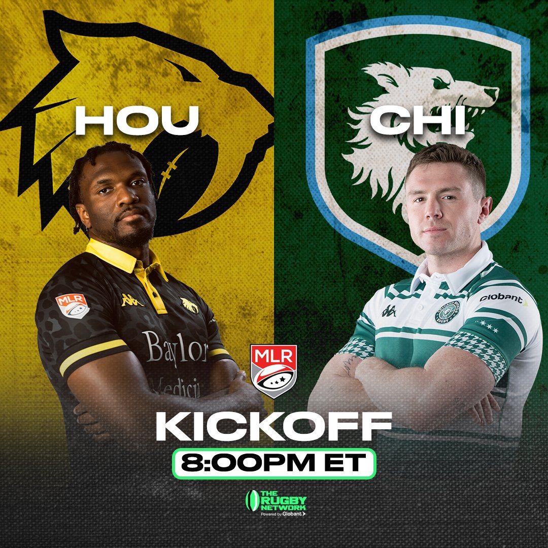 Can the 'Cats make it 5 wins in a row? 🤔 @HOUSaberCats 🆚 @HoundsChicago Tune in now! therugbynetwork.com #MLR2024 @usmlr