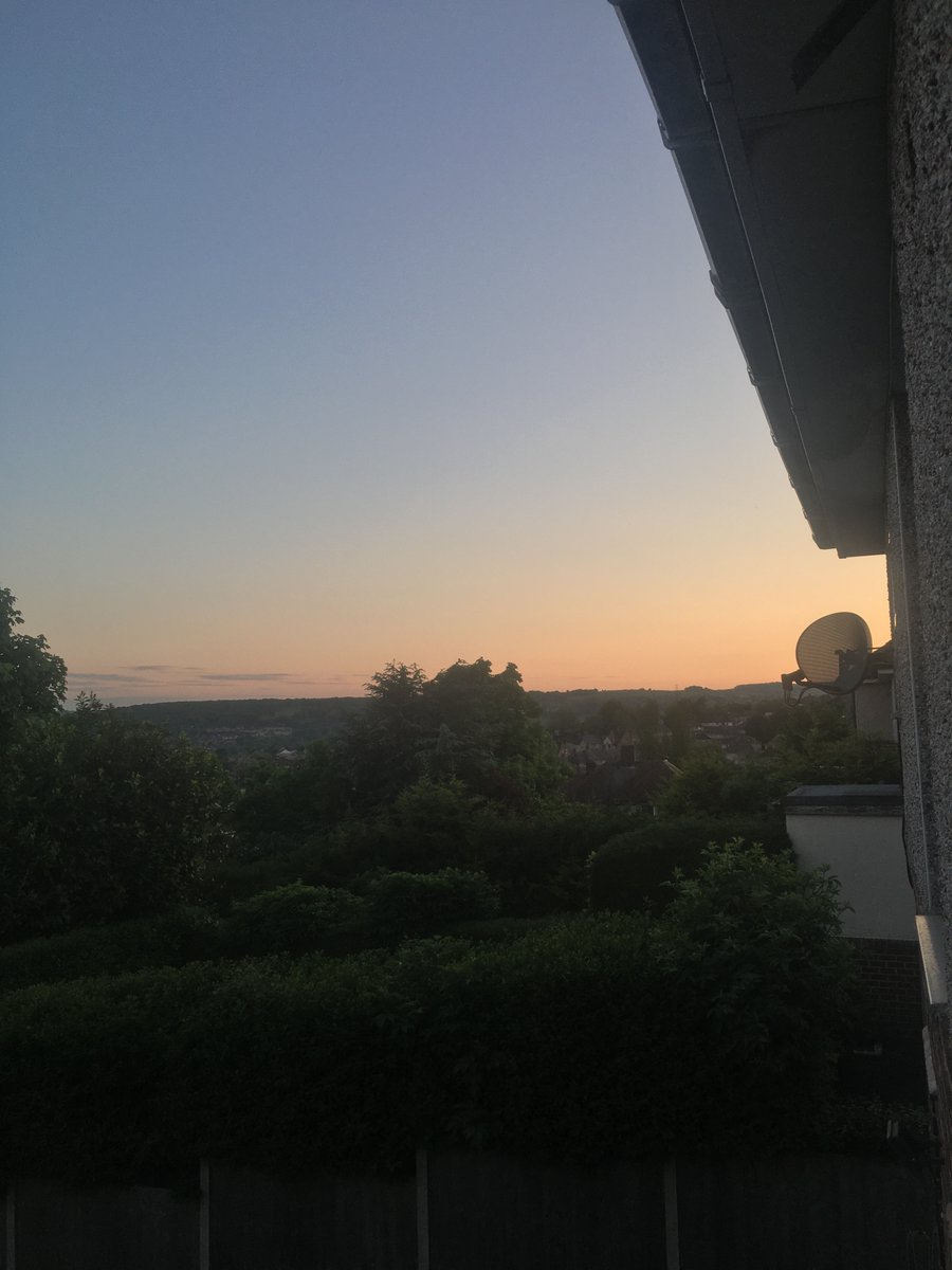 ☀Beautiful sunset in sheffield☀ #sheffield #loveukweather #weather