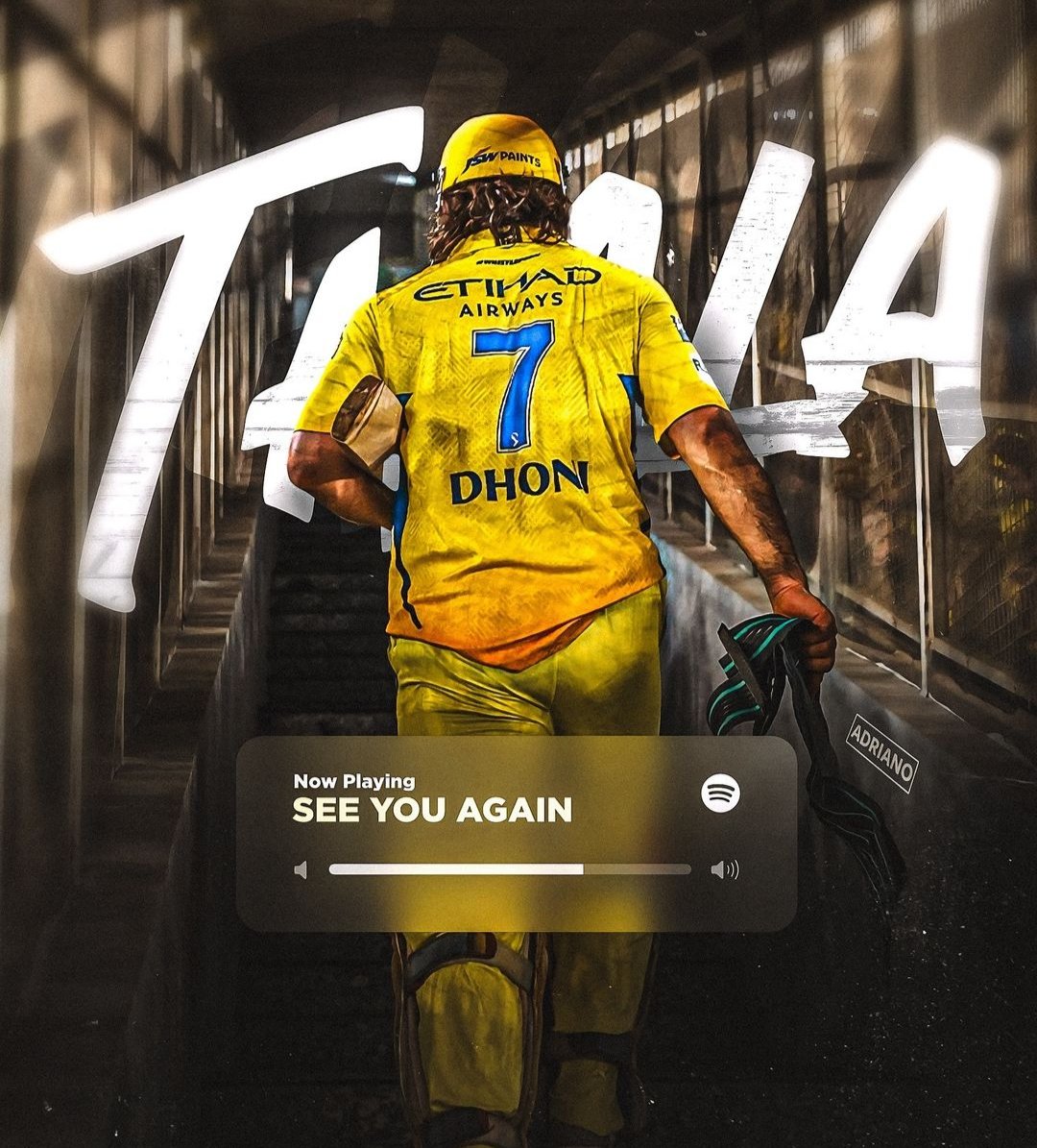 chotukaliraman's tweet image. #dhoni #thala #definitelynot 💔🥲