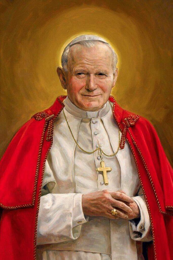 Hoy es el 104 aniversario de San Juan Pablo II, el papa que derrotó al comunismo y dio testimonio de Cristo con su ejemplo y llevando la Palabra hasta el último rincón del mundo. 

#JuanPabloII 
#SanJuanPabloII