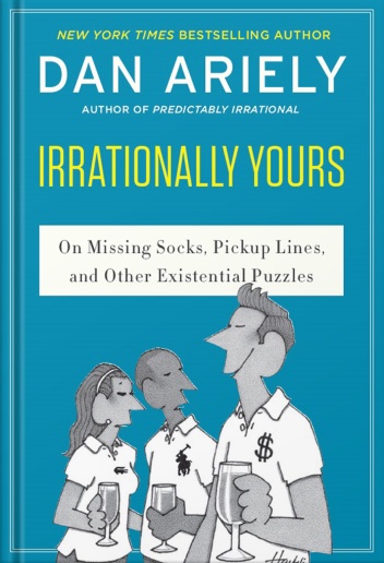 Loved the way @danariely signed off on his email- 'Irrationally yours' 😊