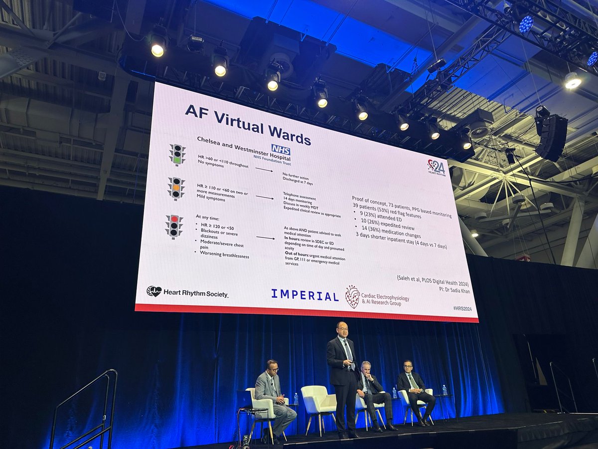 sadia khan (@sadiahasnain) on Twitter photo <a href="/DrFuSiongNg/">Fu Siong Ng</a> presents our published data on #AF #Virtual wards. Specialist care at home. #HRS2024 #CWInnovation <a href="/DrFuSiongNg/">Fu Siong Ng</a> presents our published data on #AF #Virtual wards. Specialist care at home. #HRS2024 #CWInnovation