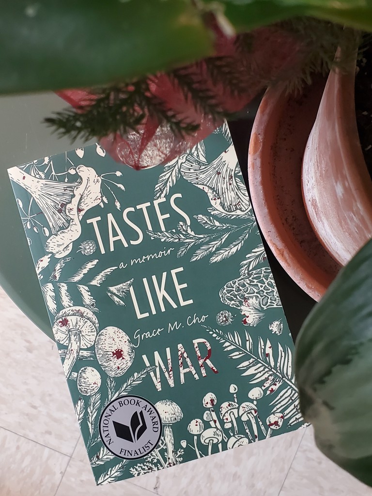Happy publication anniversary to @gracemcho's TASTES LIKE WAR 🍄 bit.ly/3qiK0f9 ⁠ 🏆️ Finalist for the 2021 National Book Award for Nonfiction⁠ 🏆️ A TIME and NPR Best Book of the Year in 2021⁠ 🏆️ Winner of the 2022 Asian/Pacific American Award in Literature⁠