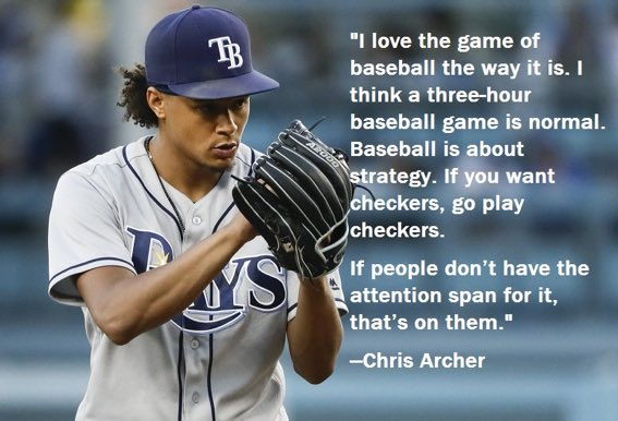 Retweet if you agree with Chris Archer 💯⚾️