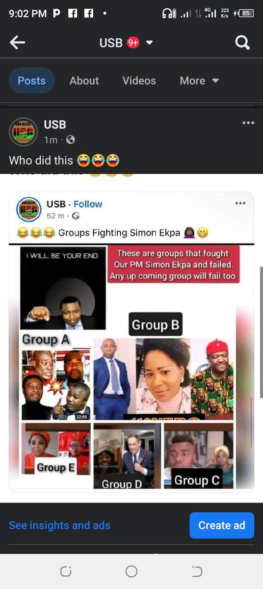 chinaemeri's tweet photo. @simon_ekpa Please sir I need help on that my page. I can't upload video. Since Three days now. That's my page. https://t.co/o59bLp5R4S