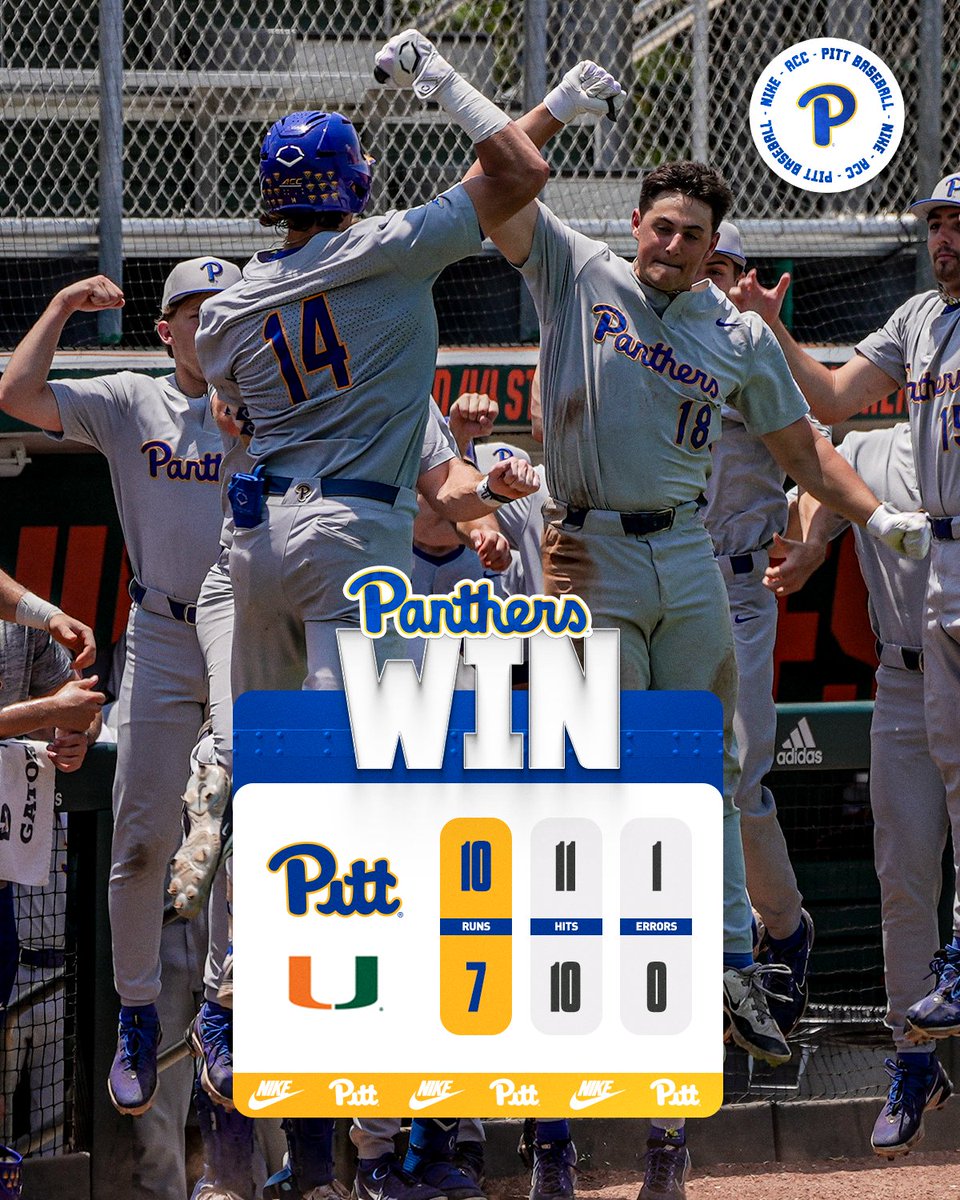 𝗪𝗘'𝗟𝗟 𝗦𝗘𝗘 𝗬𝗢𝗨 𝗜𝗡 𝗖𝗛𝗔𝗥𝗟𝗢𝗧𝗧𝗘 ‼️ Panthers clinch a spot in the ACC Tournament for the fourth consecutive year! #H2P