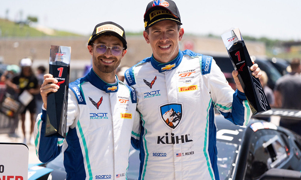 Sportscar365 (@sportscar365) on Twitter photo 🥇MAIDEN WIN: <a href="/TommyMilner/">Tommy Milner</a> said getting the first victory in global competition for the Chevrolet Corvette Z06 GT3.R was a “special” moment especially considering it was achieved by a customer team holding a strong family connection.
➡️ sportscar365.com/sro/world-chal… #FanatecGT #GTCOTA 🥇MAIDEN WIN: <a href="/TommyMilner/">Tommy Milner</a> said getting the first victory in global competition for the Chevrolet Corvette Z06 GT3.R was a “special” moment especially considering it was achieved by a customer team holding a strong family connection.
➡️ sportscar365.com/sro/world-chal… #FanatecGT #GTCOTA