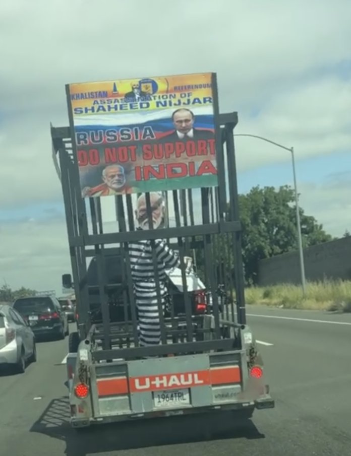 Pro-Khalistan Protest Fizzles Out at Non-Existent Russian Consulate