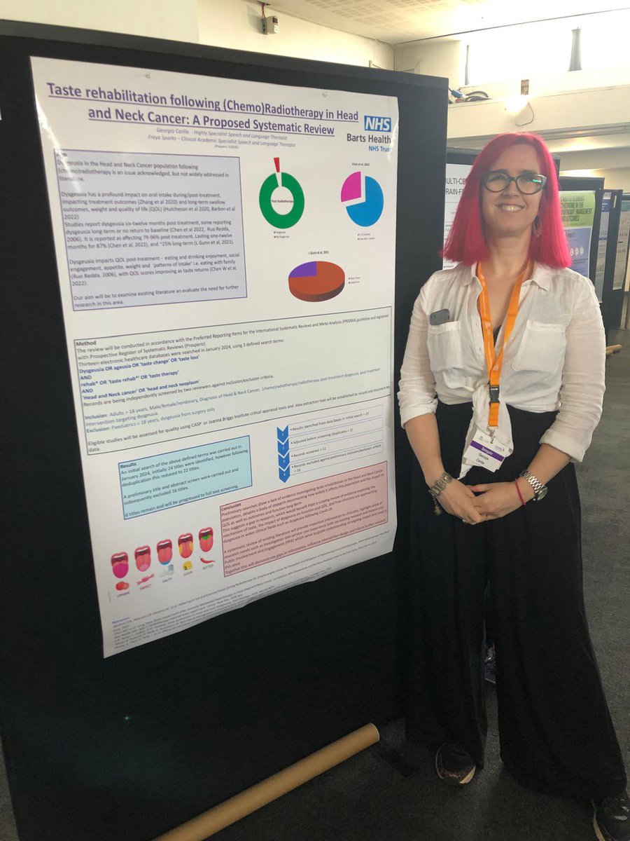Georgia Carlile (@gigi_slt) on Twitter photo Proud (and looking typically awkward) to have a poster accepted and displayed <a href="/BAHNOOfficial/">BAHNO Head & Neck</a> yesterday!
What a fantastic day showcasing all the incredible Head and Neck Cancer #research going on! Proud (and looking typically awkward) to have a poster accepted and displayed <a href="/BAHNOOfficial/">BAHNO Head & Neck</a> yesterday!
What a fantastic day showcasing all the incredible Head and Neck Cancer #research going on!