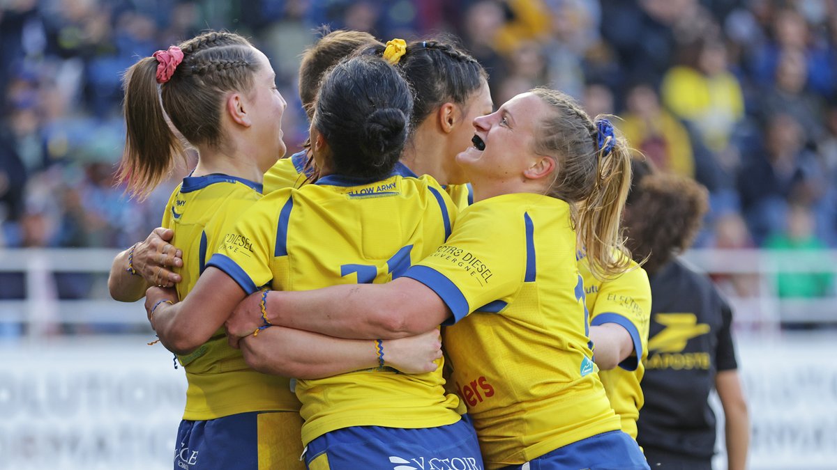 𝙇𝙚𝙨 𝙁𝙞𝙡𝙡𝙚𝙨 𝙛𝙞𝙡𝙚𝙣𝙩 𝙚𝙣 𝙙𝙚𝙢𝙞𝙚 💛💙
Victorieuses de Grenoble sur le score de 52 à 7 les filles de l' @ASMROMAGNATRF disputeront les demi-finale du championnat de France
#YellowArmy