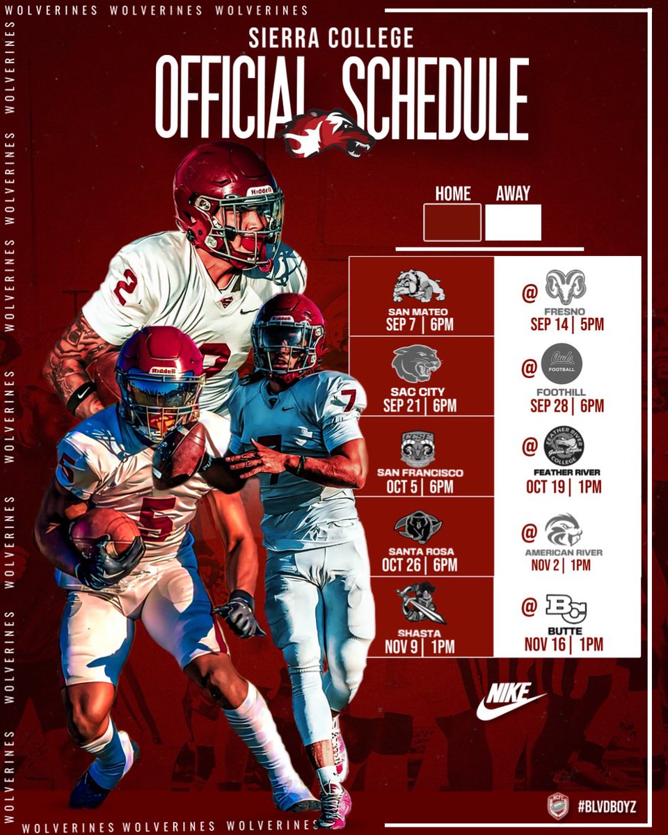 2024 SCHEDULE DROP‼️Come support your Wolverines this fall! 🐺🐾 #WolverineWay #BLVDBoyz