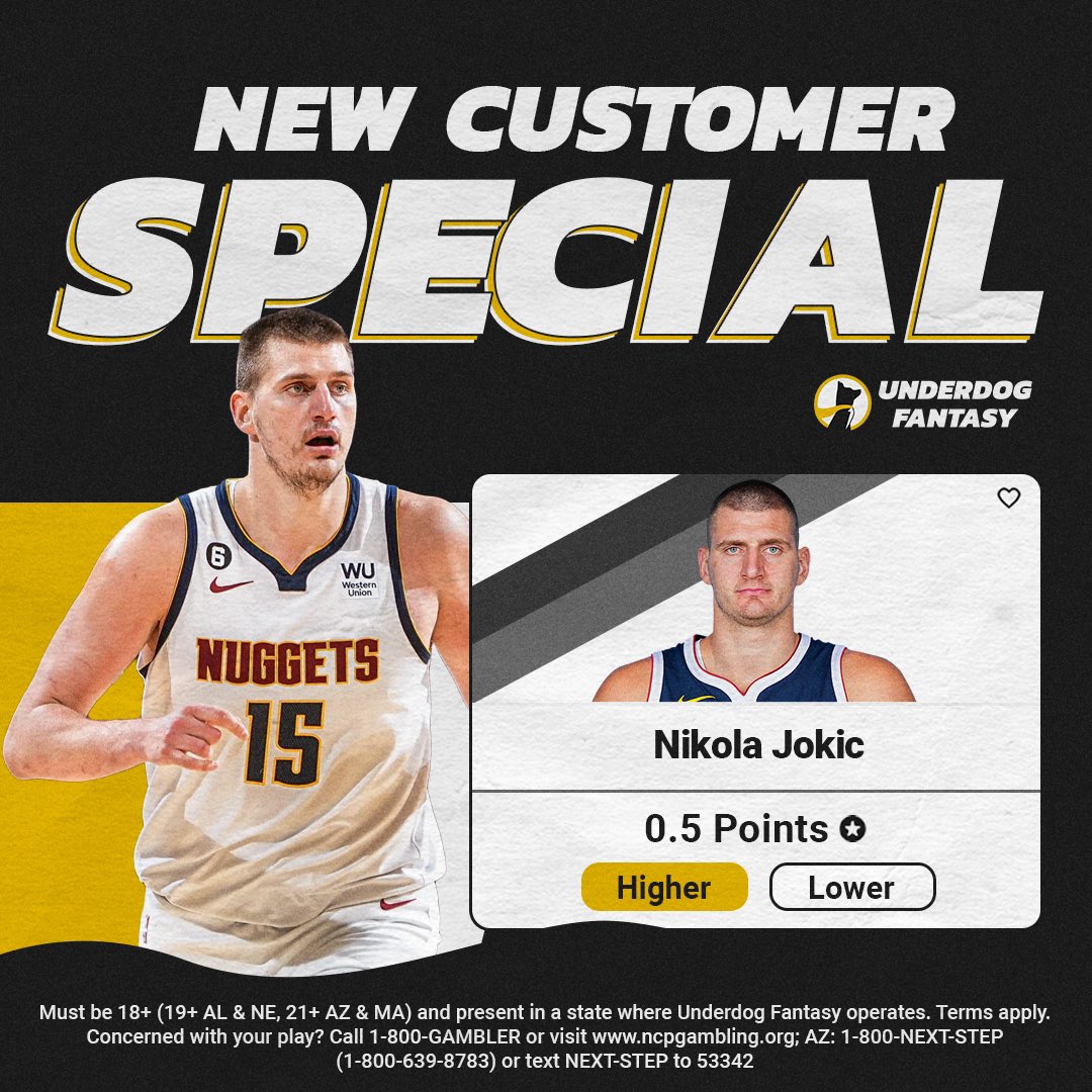 NUGGETS VS TIMERWOLVES GAME 7 TOMORROW. WHO DO YOU GOT WINNING? Do you think NIKOLA JOKIC is going to SCORE 1 POINT? if so SIGN UP on UNDERDOG FANTASY using code “LXCK” to get this SPECIAL + Deposit match up to $250🤑 play.underdogfantasy.com/p-lxck-tv #udpartner
