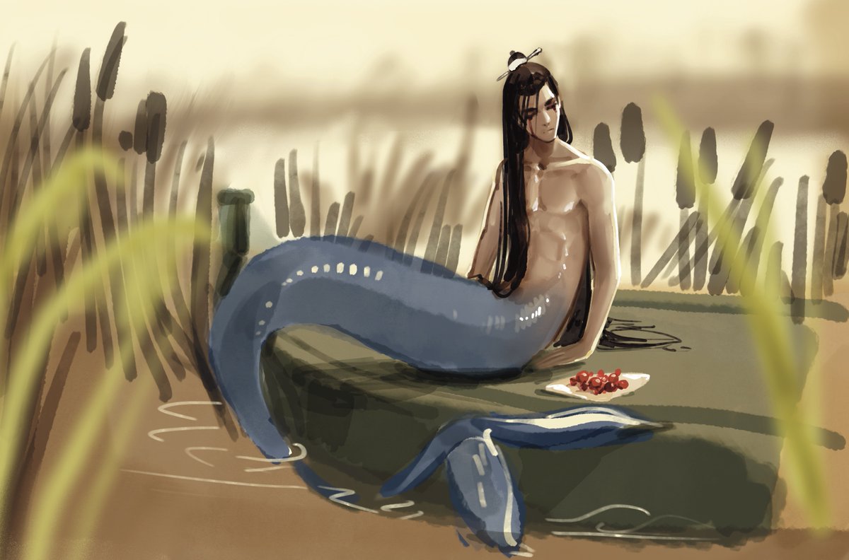 Day 18. Bloody candies 
#mermay2024 #MDZS #xiaoxingchen