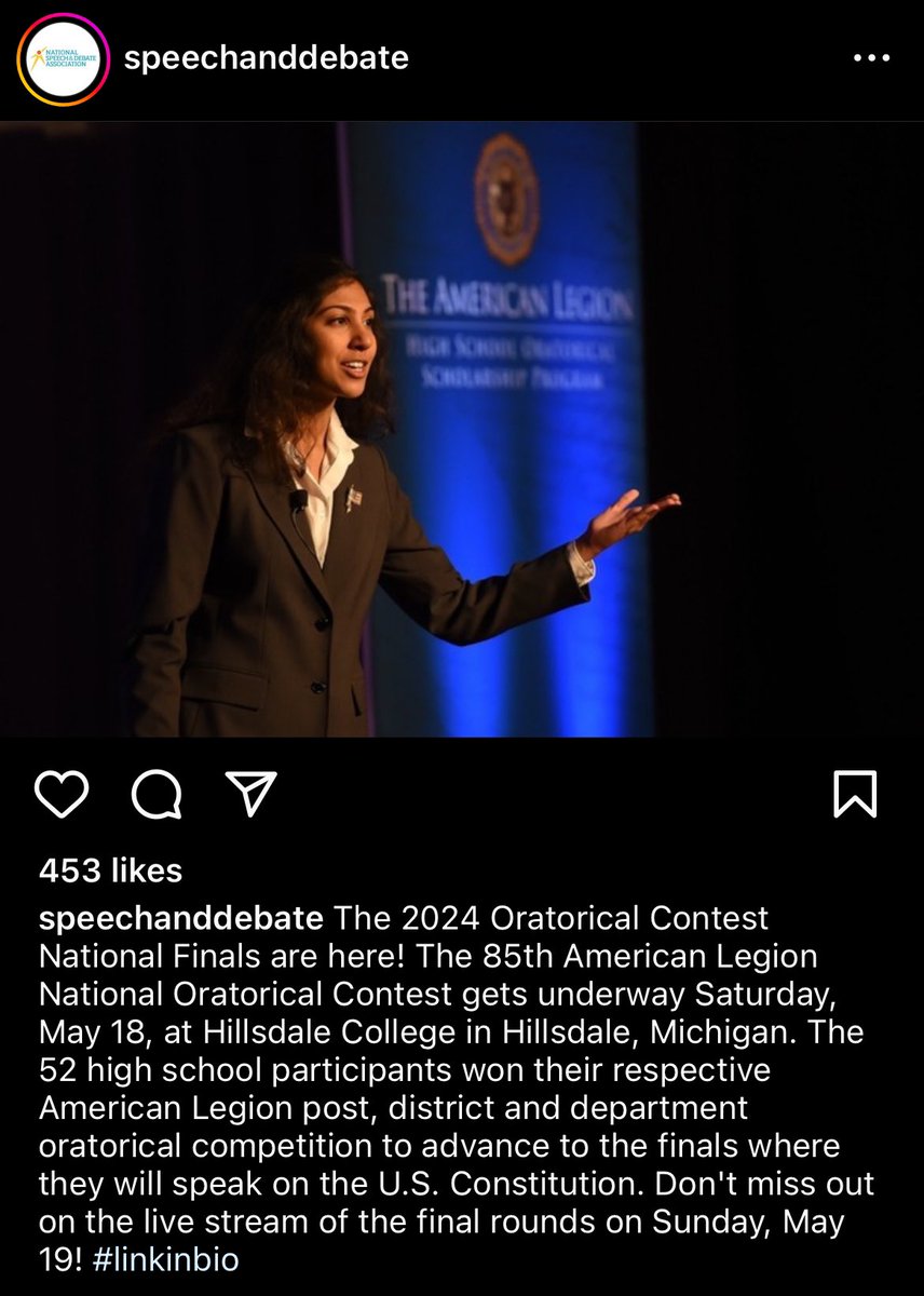Honest question as a member and coach, why is the National Speech and Debate Association promoting an event at Hillsdale College, which was involved in the January 6th insurrection and 2020 fake elector scheme? @speechanddebate 

nytimes.com/2024/01/08/mag…