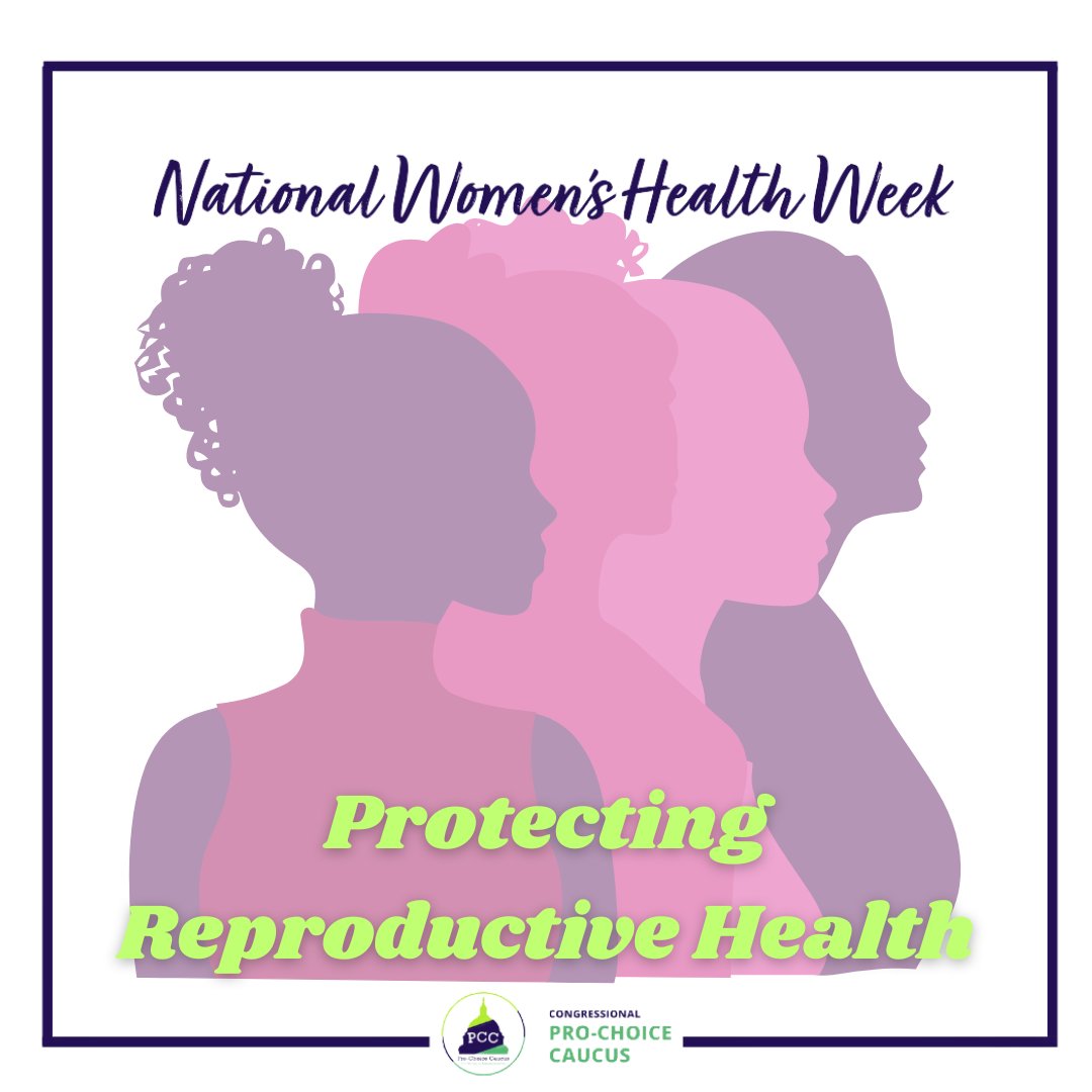 This #WomensHealthWeek is a reminder that critical health care access for millions of women is under attack in our nation.

That’s why I fight every day to protect reproductive health and rights. #AbortionisHealthCare