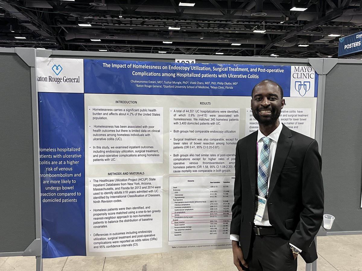bengnonny's tweet image. Honored to present my first poster of @DDWMeeting 2024 in DC. Grateful to @PhilipOkaforMD for the opportunity 💯

#GITwitter
@AmerGastroAssn