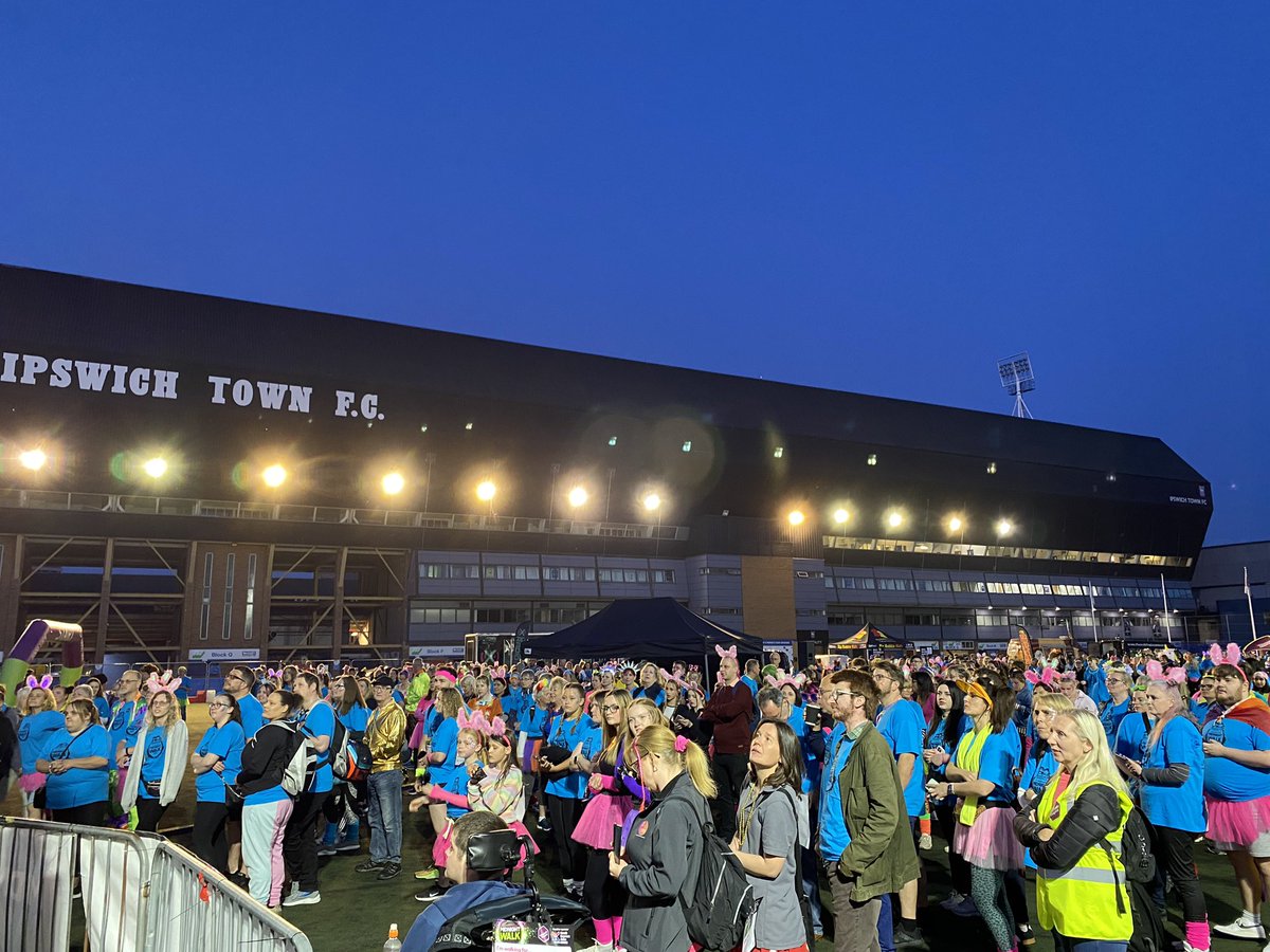 Nearing the warm up soon! #MidnightWalk2024