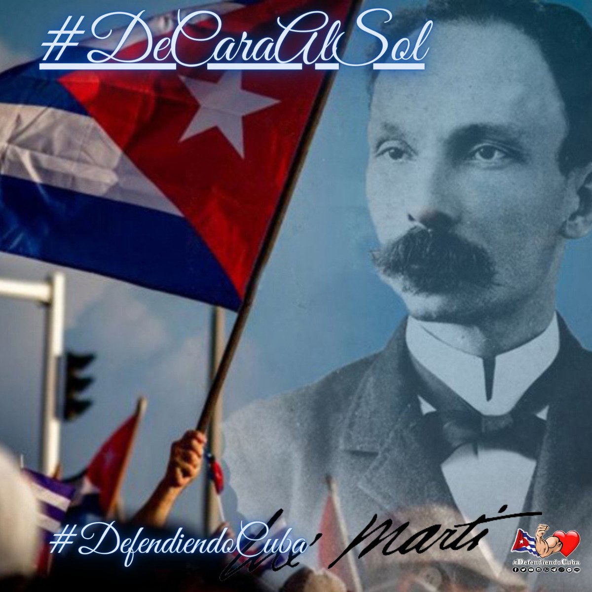 'Ya estoy todos los días, en peligro de dar mi vida por mi país ....' #MartíVive #DeCaraAlSol #CubaViveEnSuHistoria #HistoriaAlDía #Cuba