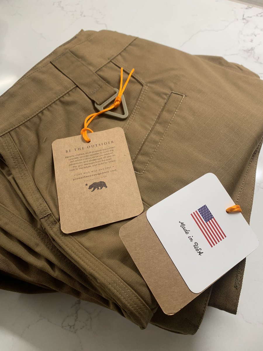 @prometheusdesignwerx Raider short and pant in canvas. USA made and built for the hard line.