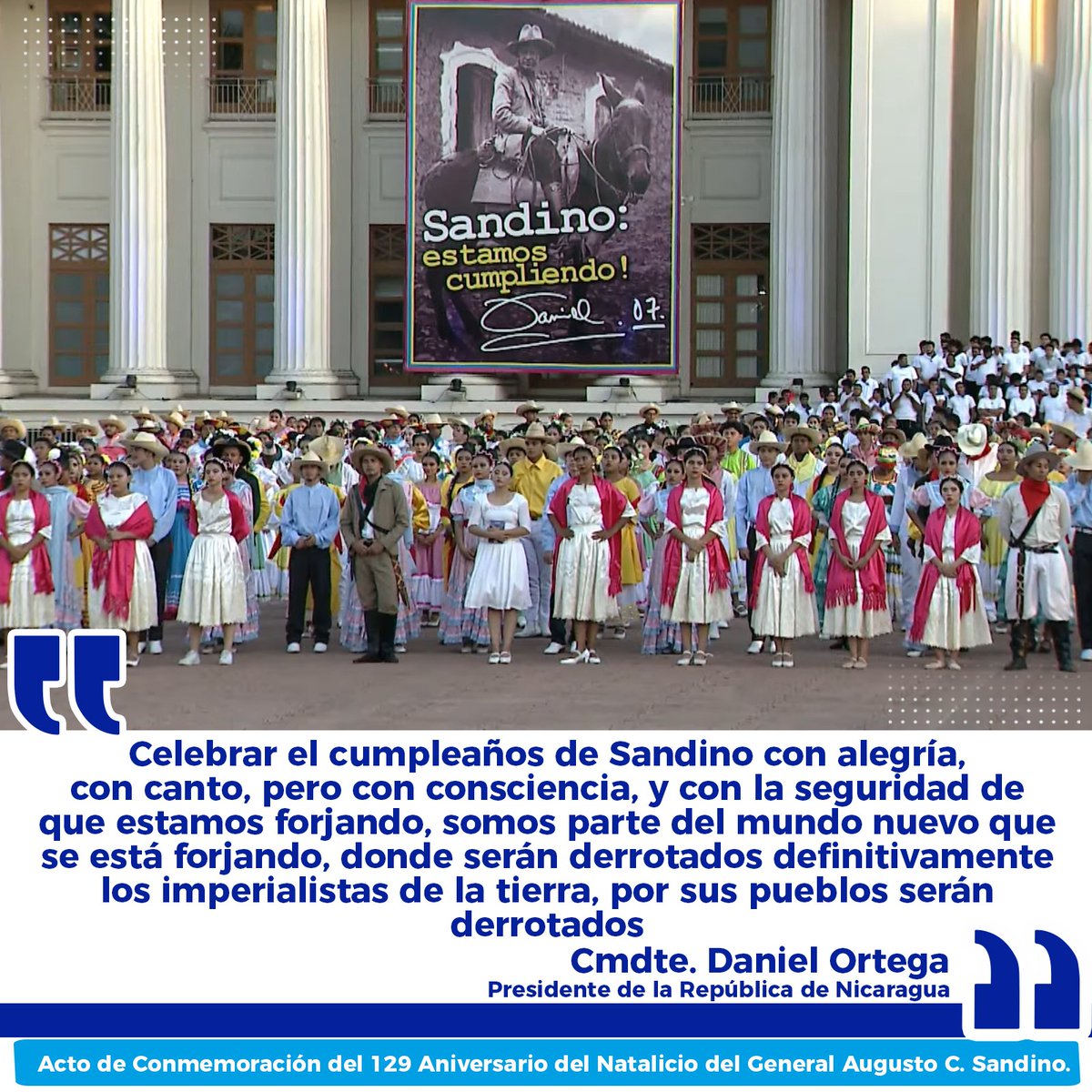 SANDINO Luz Y Verdad... Luchar Y Vencer Es Nuestro Ideal... #Nicaragua #SANDINOPADREYGUÍA #SoberaníaYDignidadNacional #4519LaPatriaLaRevolución #ManaguaSandinista #SomosUNCSM