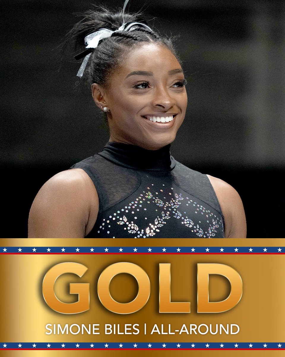 Simone Biles put on a SHOW to win gold at the #CoreClassic! 🥇