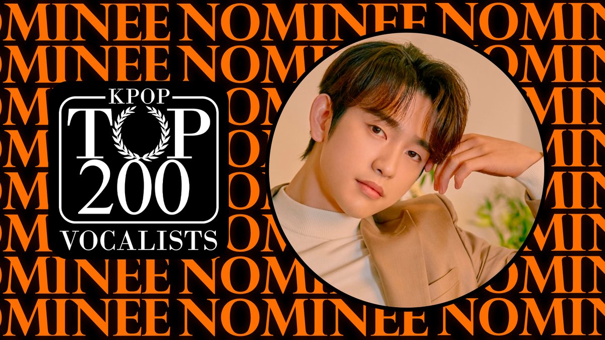 JINYOUNG (GOT7) is being nominee in the TOP 200 – K-POP VOCALISTS! 👉 Vote: dabeme.com.br/top100/