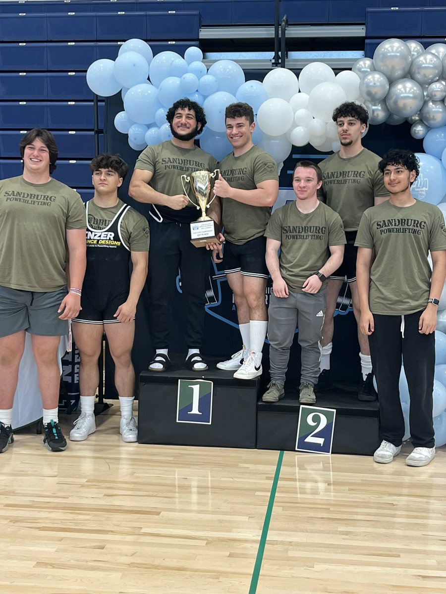 Congrats to our IHSPLA  powerlifting team state Champions 🥇Carl Sandburg HS. Winning both the Boys and Girls division this morning <a href="/SandburgHS/">Carl Sandburg H.S.</a> <a href="/EaglesAthletics/">Sandburg Athletics</a>