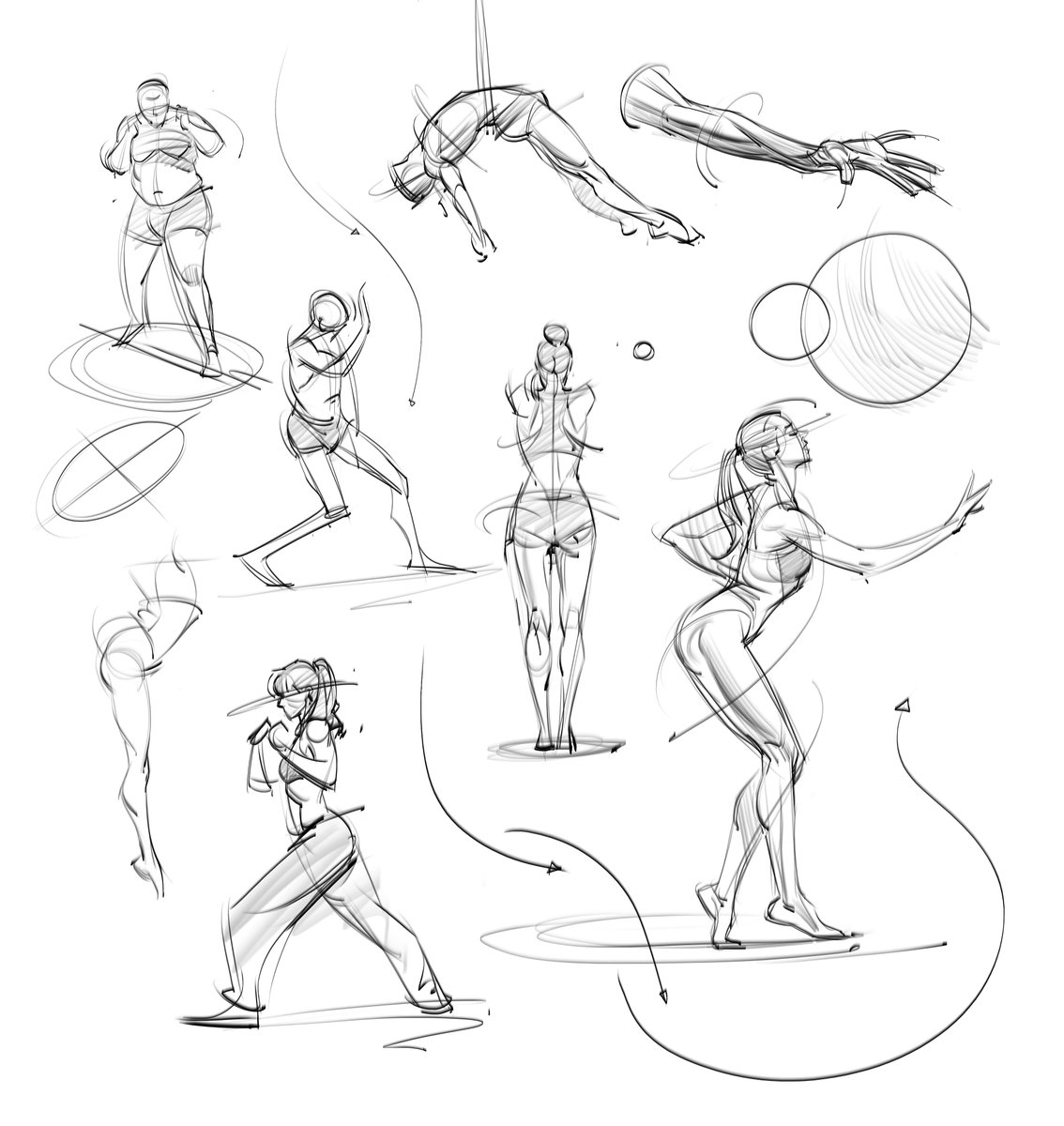 Gestures drawing! #gesturedrawing #gottogetbetter #figuredrawing #anatomy #humananatomy #lineart #sketch #doodle #art #martialarts