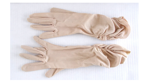 1960's Long Beige Gloves With Ruching (Size Small) - FREE SHIPPING ►tworlddesign.etsy.com/listing/959157…………… — #gift #1960s #etsyvintage #vintagestyle #trendy #vintagegloves #vintagelover #collectible #etsyshop #shopetsy #FreeShipping