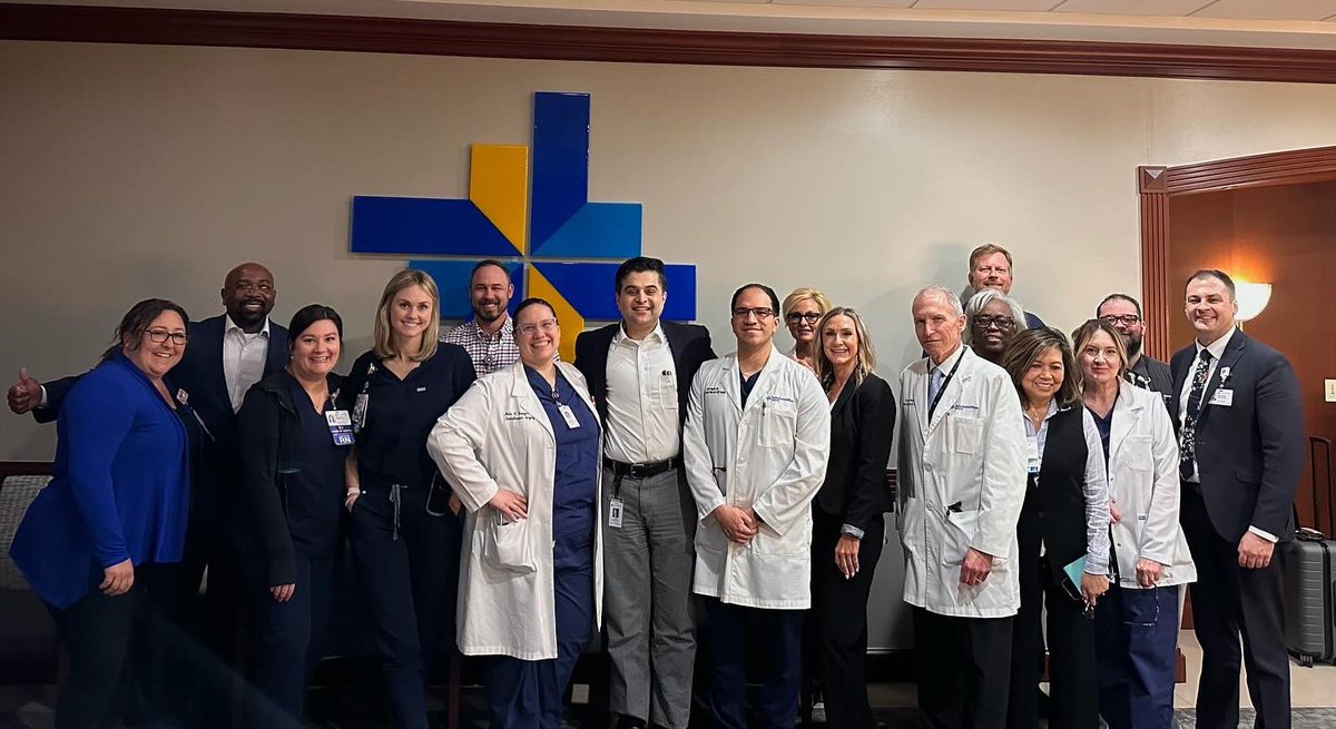 SalmanGoharMD's tweet photo. Congratulations to the 🎉@bswhealth_DFW #baylorallsaints ❤️#LVAD team for successful @DNV_Group VAD re-certification! A huge shout out to everyone who made this possible. Your dedication and hard work was recognized! @anitaraquelmd @ErwinArguetaMD @AbbottNews #heartmate3 https://t.co/EuBfaYWBXF